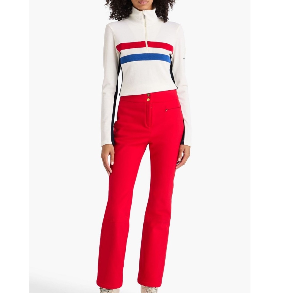We Norwegians Kvitfjell Bootleg Ski Pants Size Small NWT in Red